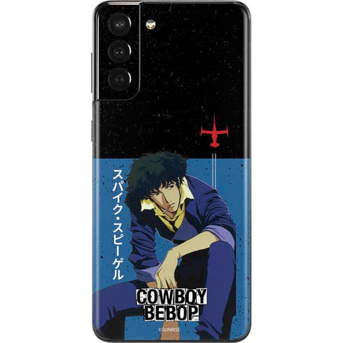 Cowboy Bebop Spike Spiegel Galaxy S21 Plus 5G Skin